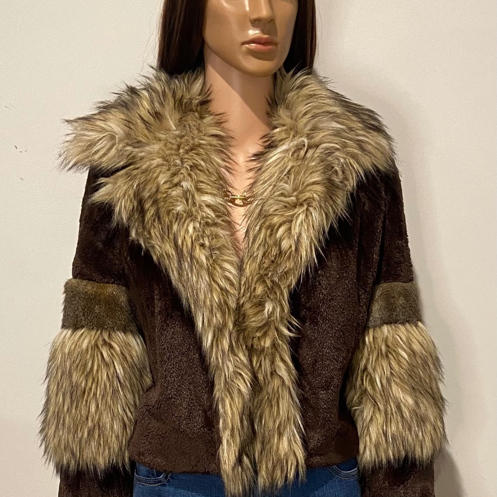 Faux Fur Fall Jacket